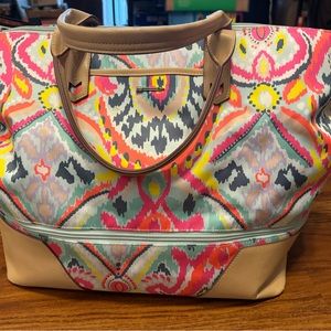 Stella & Dot Ikat Getaway Bag